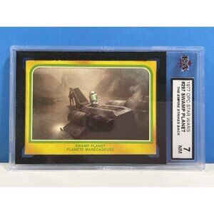 1977 Graded Star Wars Empire Strikes Back #297 Swamp Planet KSA 7
